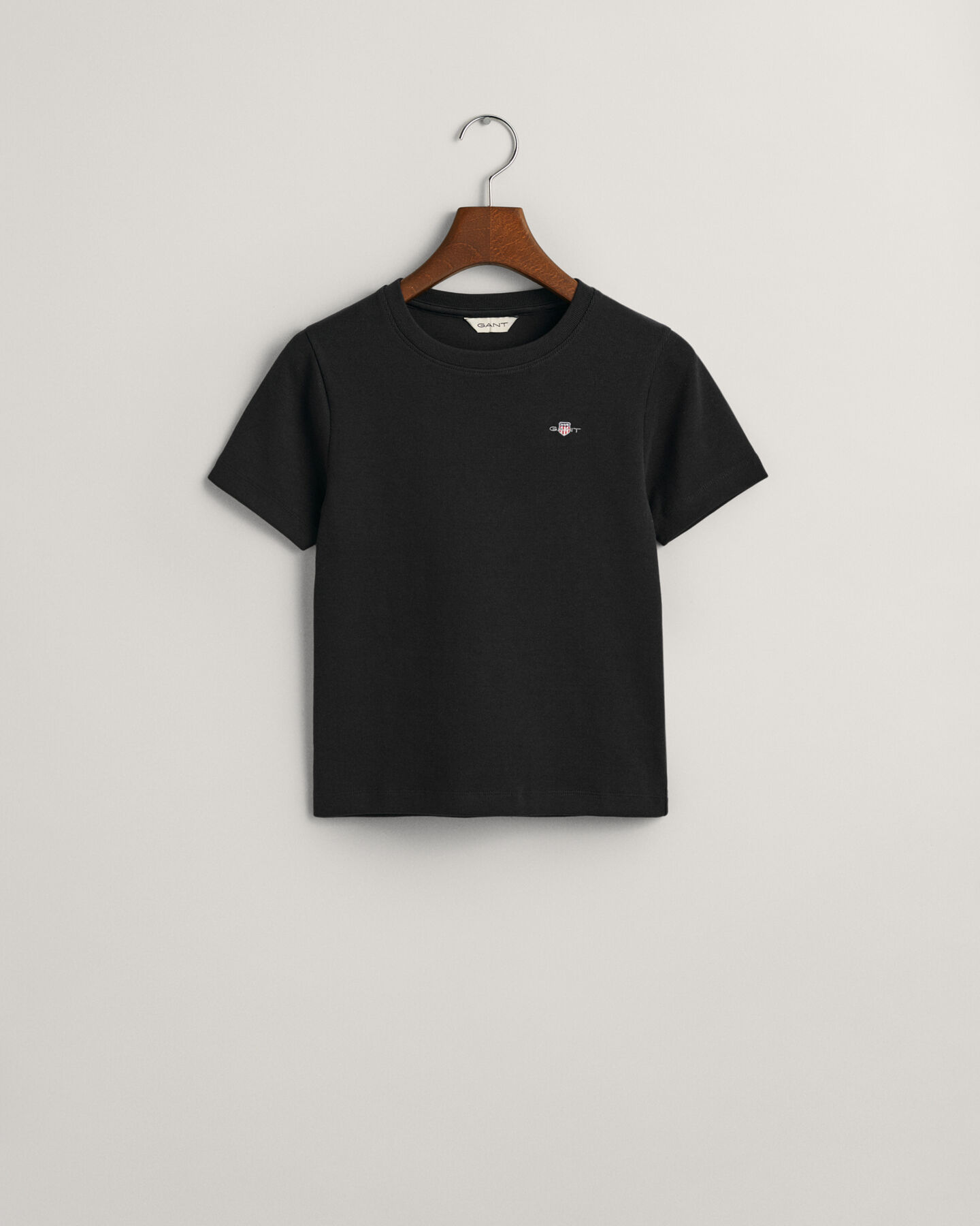 Teen Girls Shield ribstrikket T-shirt