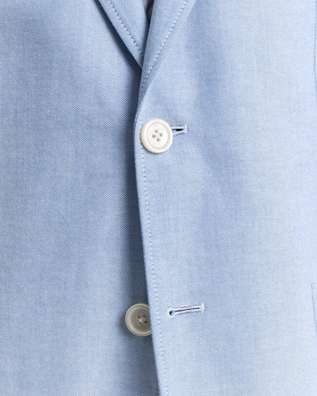 Slim fit Oxford blazer