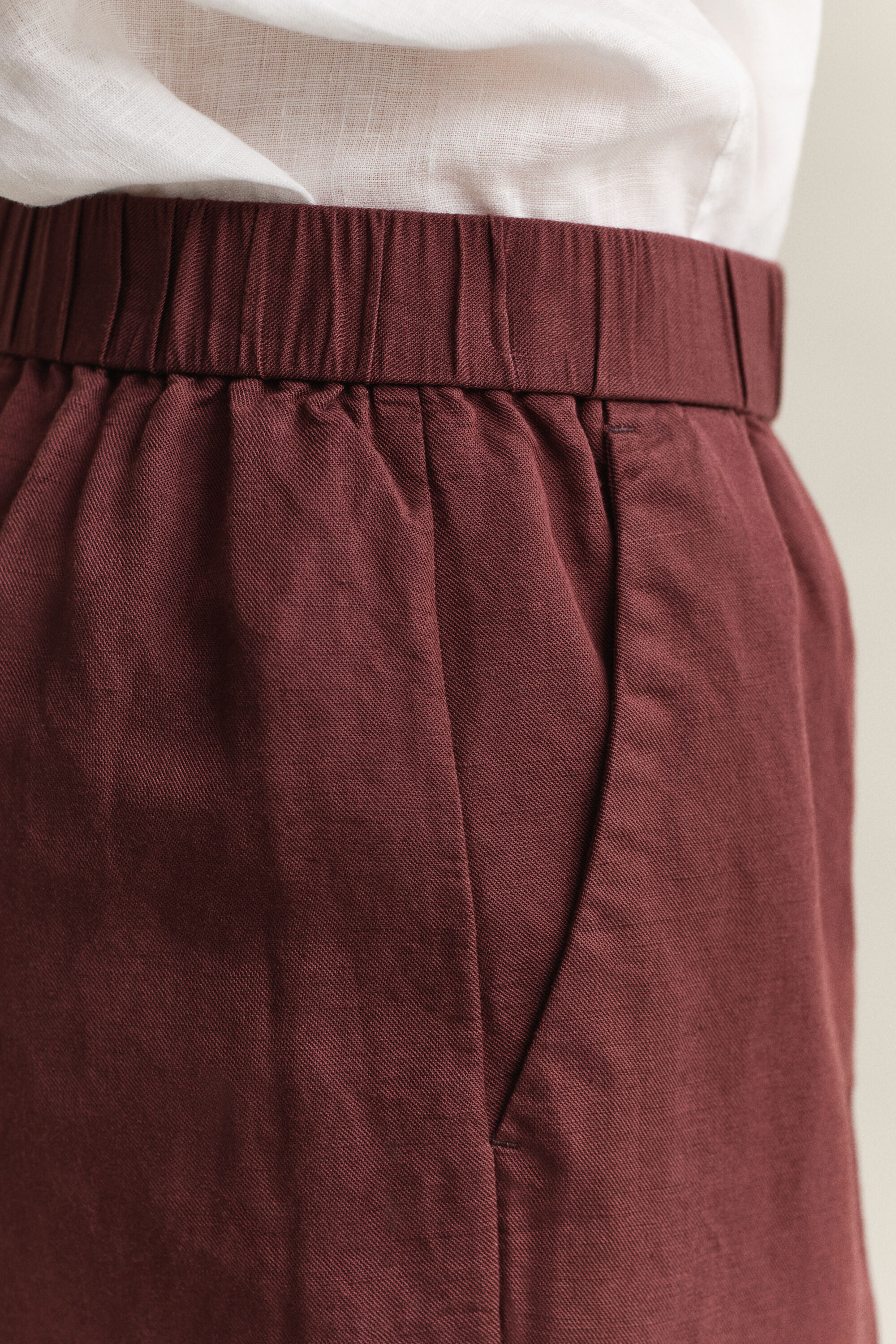 Shorts i hørblanding