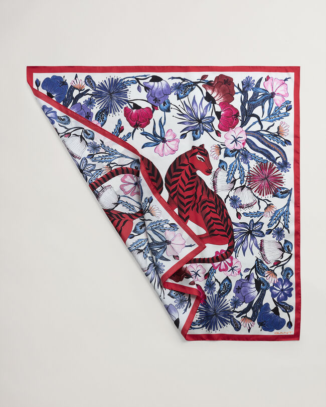 Tiger Flower silket&oslash;rkl&aelig;de