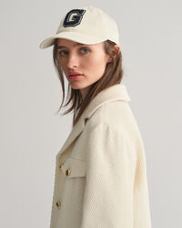 Slim fit blazerjakke med tekstur