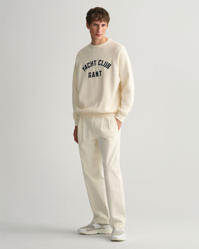 GANT Yacht Club sweatshirt med crewneck