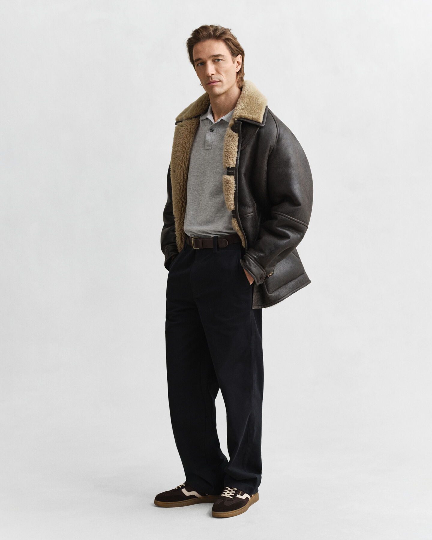 Regular fit Shield Piqué poloskjorte