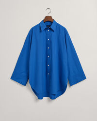 Oversized fit skjorte med brede manchetter