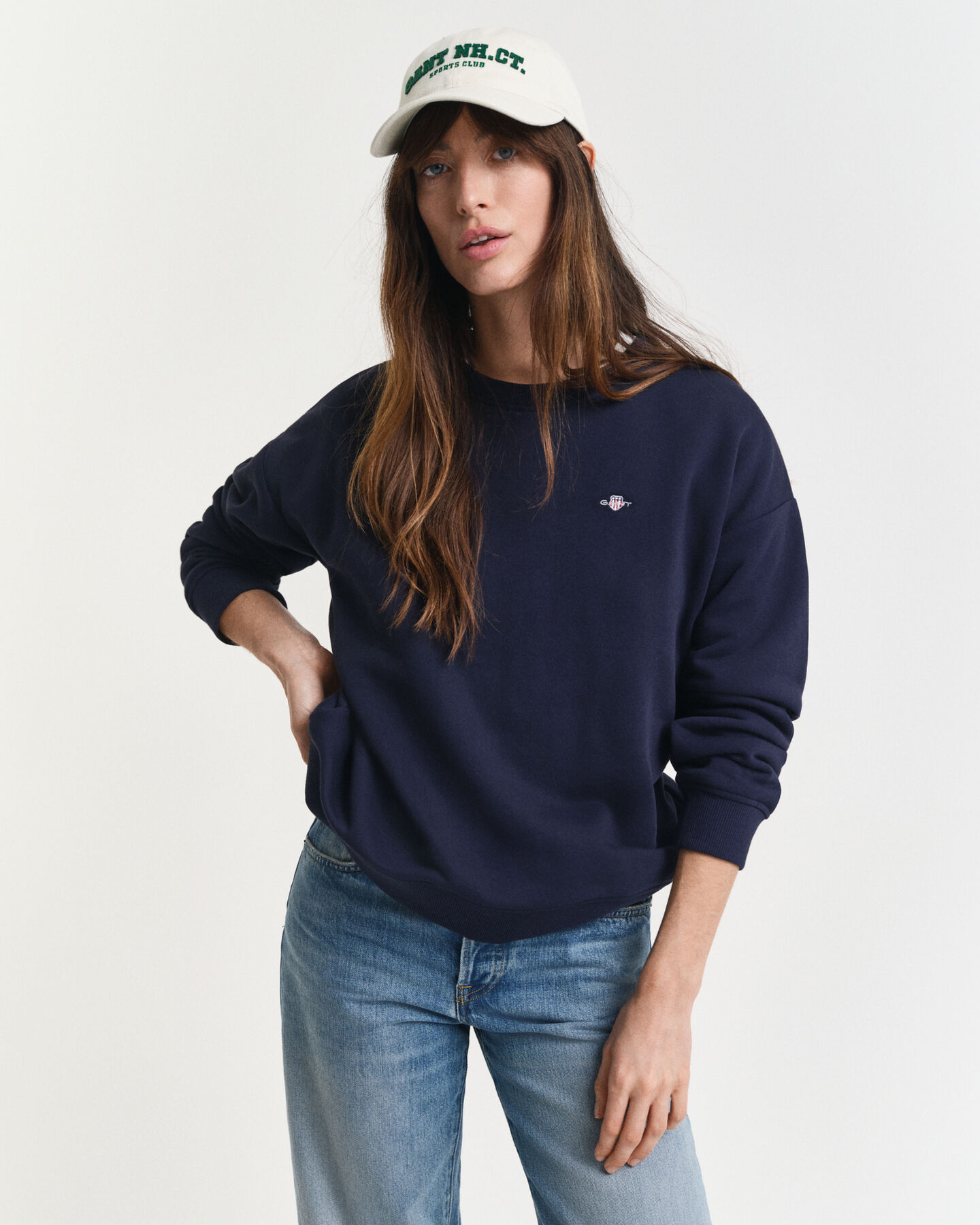 Shield sweatshirt med crewneck