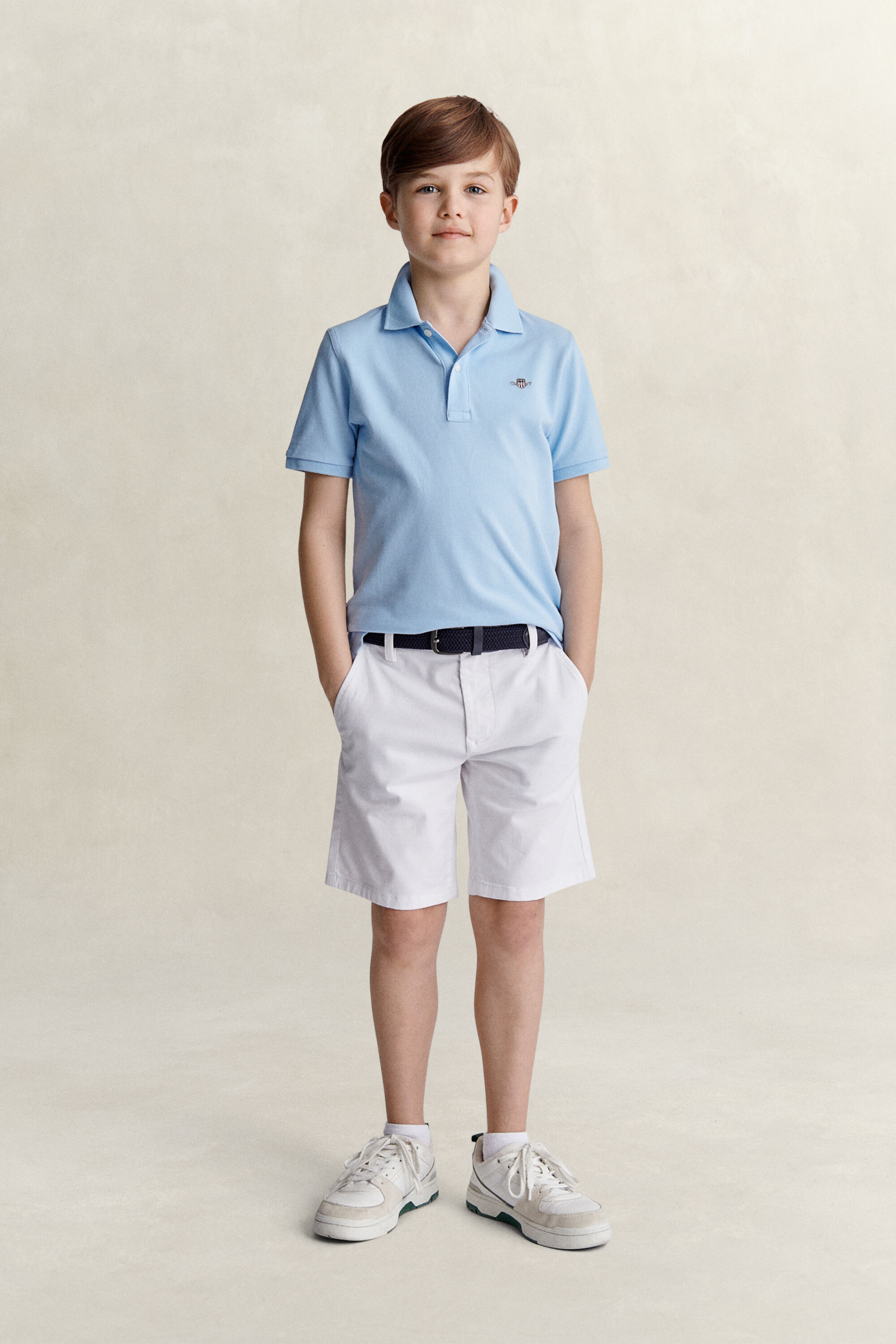 Teen Boys Shield polo sweater