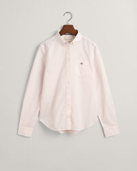 Seasonal Essential Regular fit poplin skjorte med striber