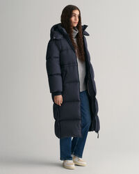 Dunfrakke i fuld længde