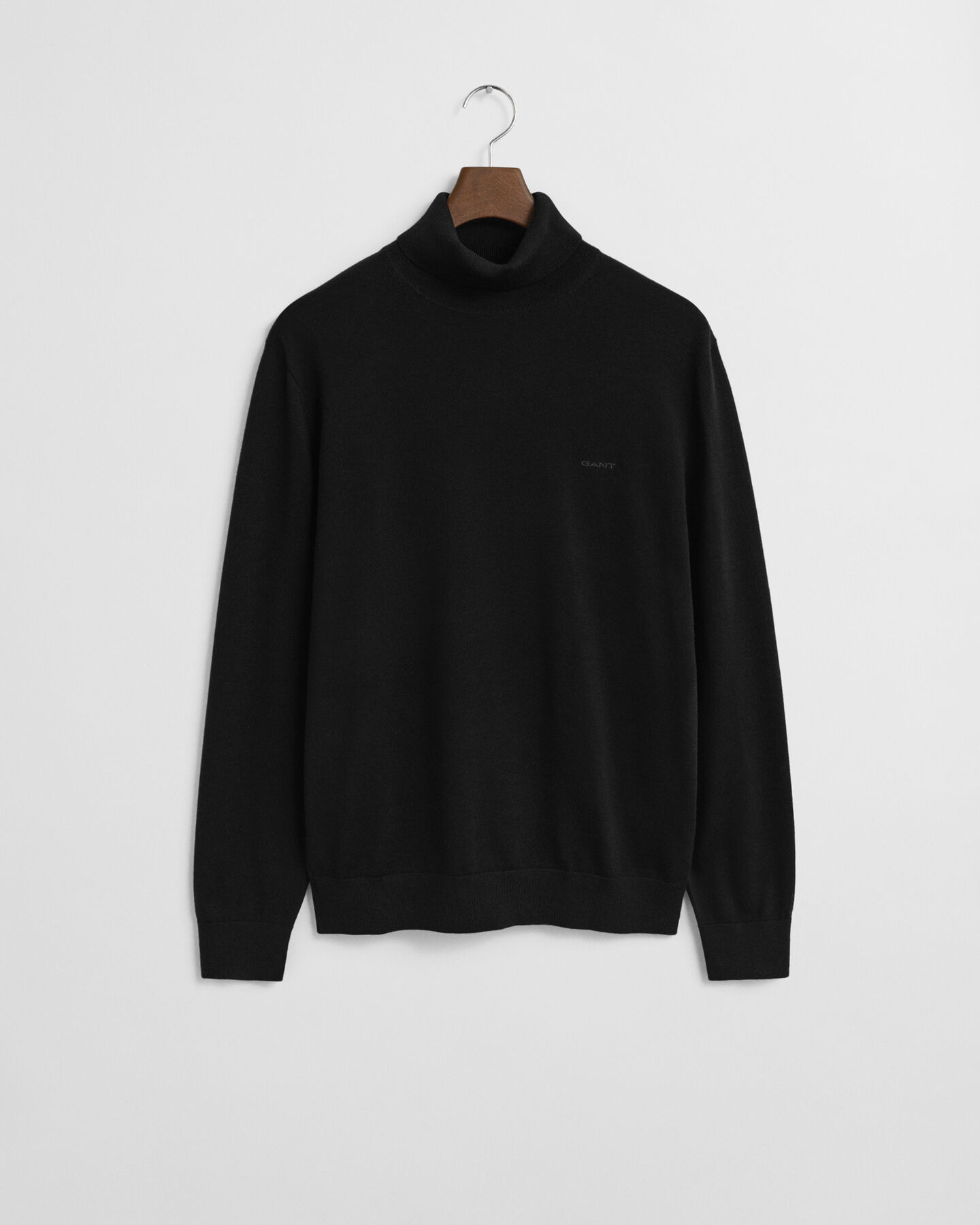 Rullekrave sweater af ekstra fin merinould