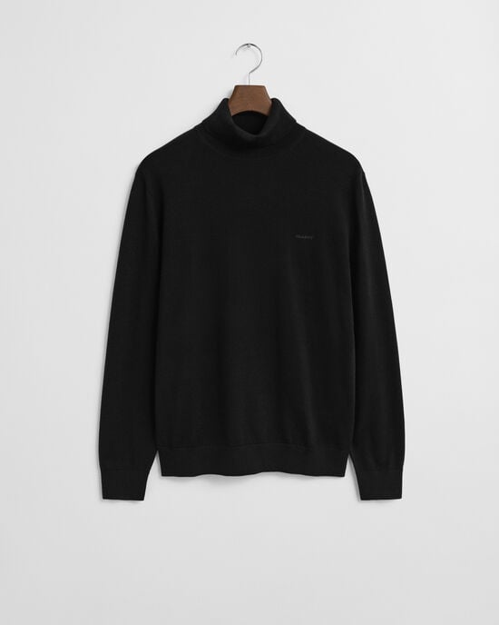 Rullekrave sweater af ekstra fin merinould