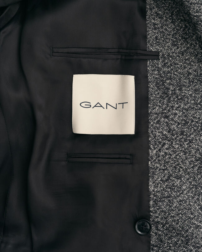 Oversized tweed-blazer