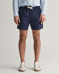 Bomuldsshorts med l&oslash;besnor