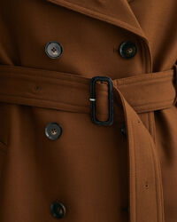 Trenchcoat i uldblanding