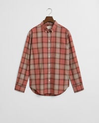 Relaxed fit ternet flannelskjorte