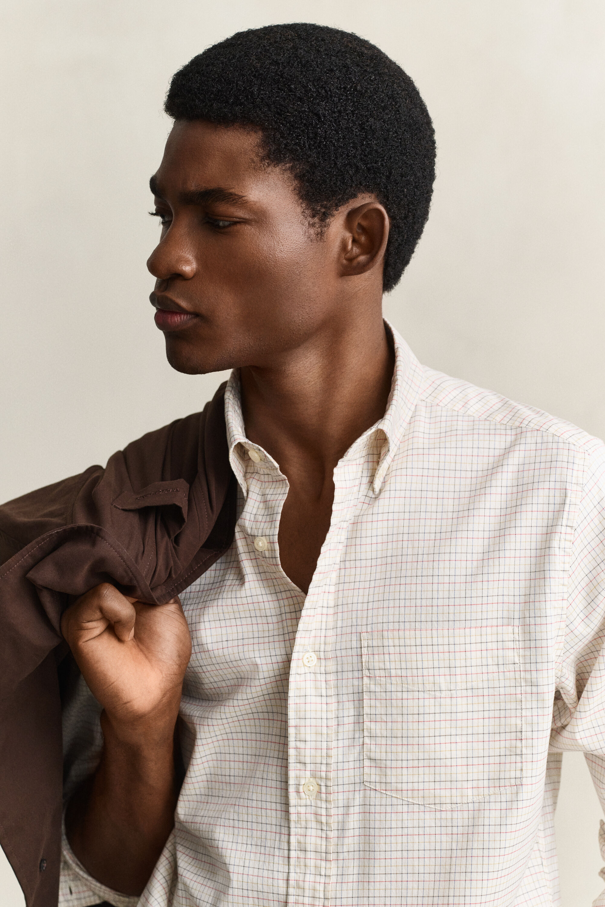 Gant x Yale ternet Oxford skjorte