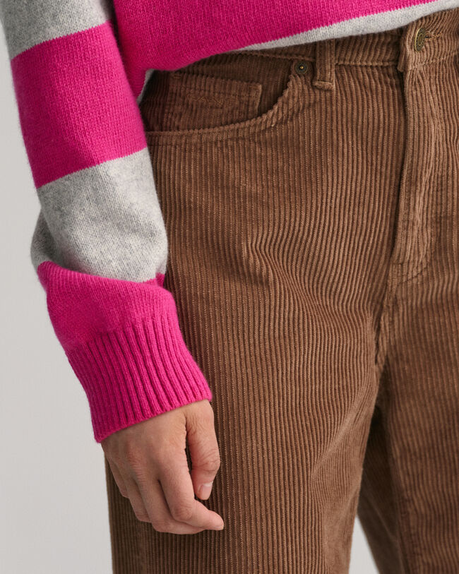 Teen Girls fl&oslash;jlsbukser med brede ben