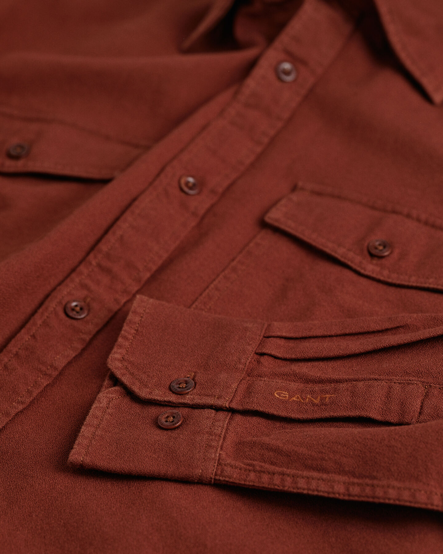 Relaxed fit utility-skjorte