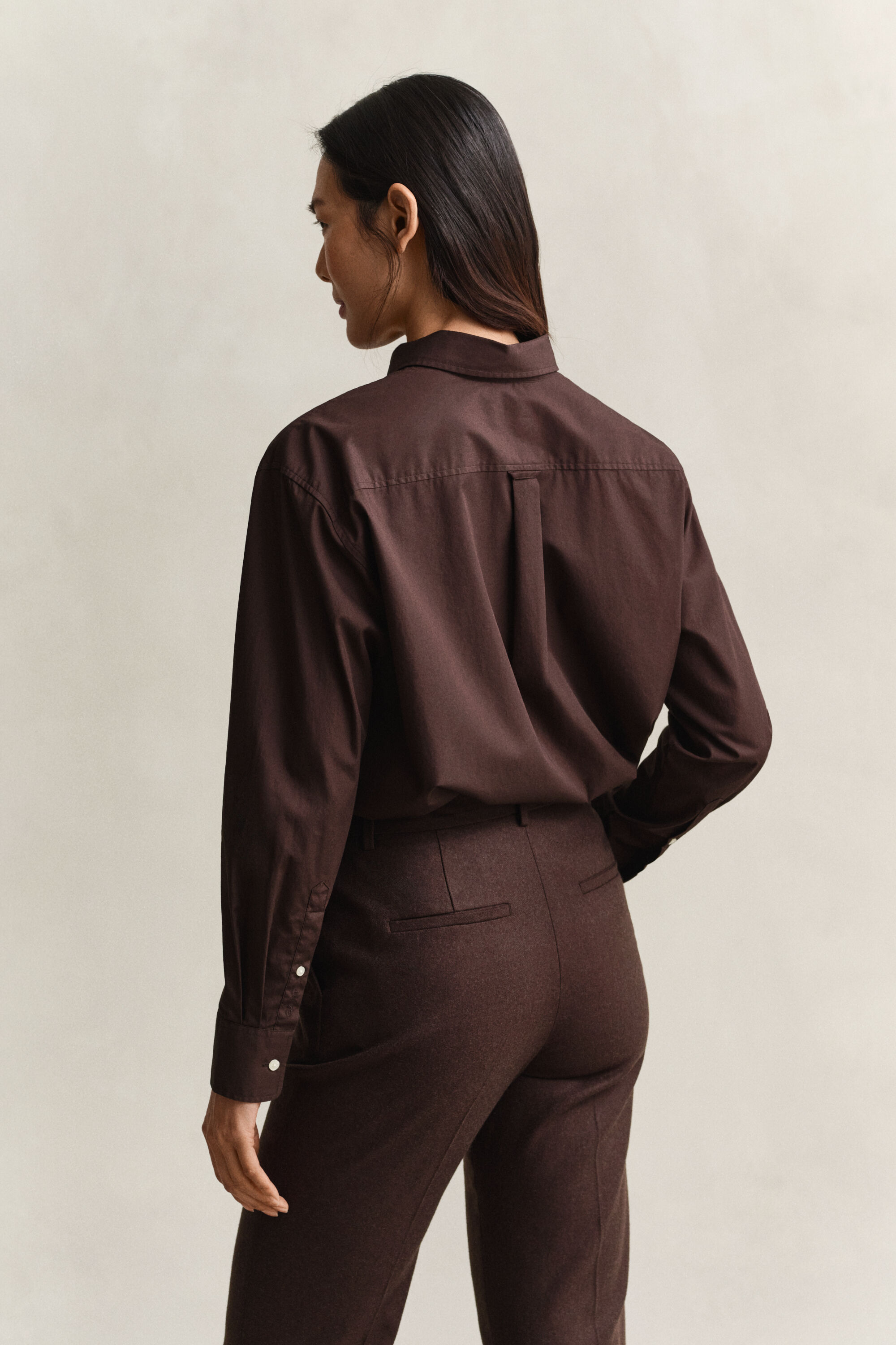 Relaxed Fit klassisk poplin-skjorte