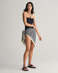 G Pattern sarong af bomuld og silke