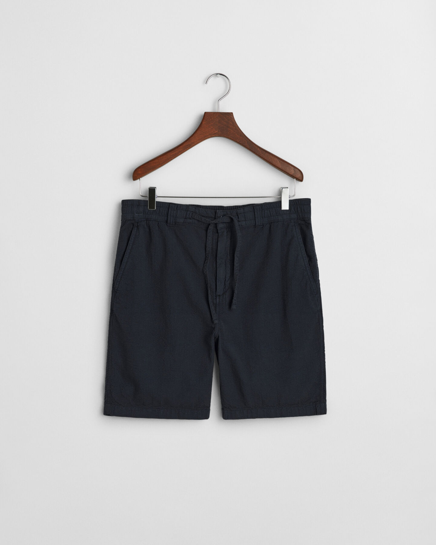 Regular fit seersucker-shorts