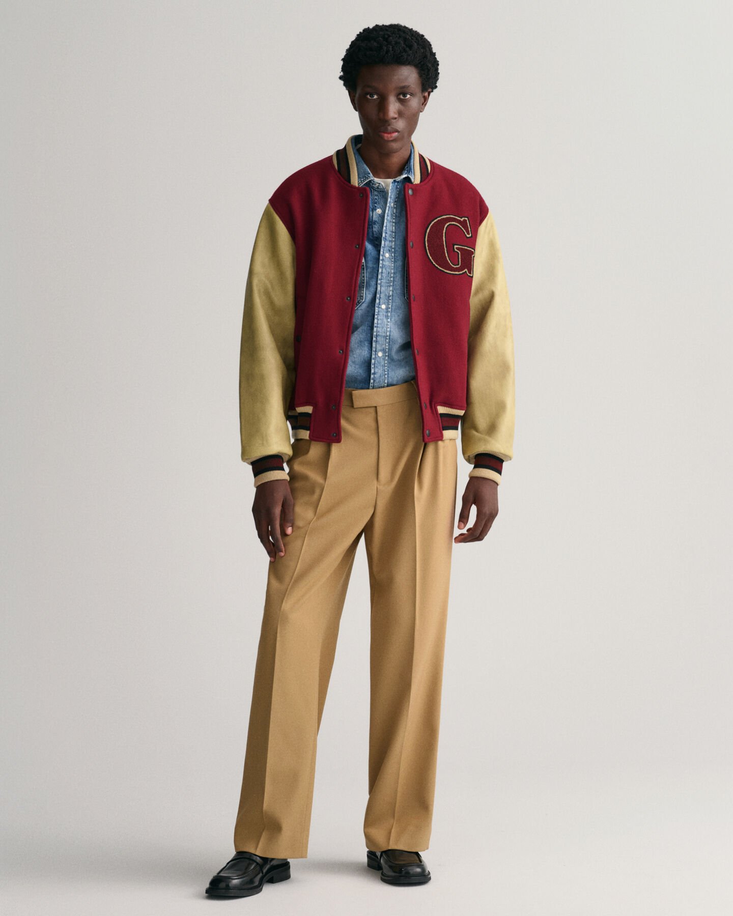 Vatteret Mix GANT Varsity Jacket