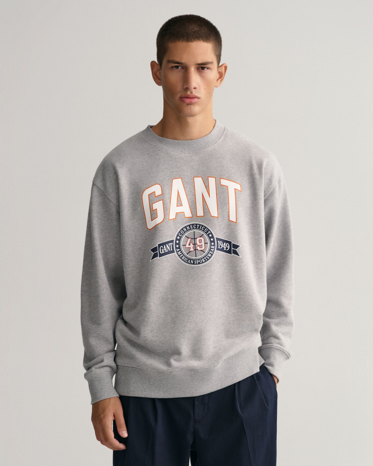 Retro Crest sweatshirt med crewneck