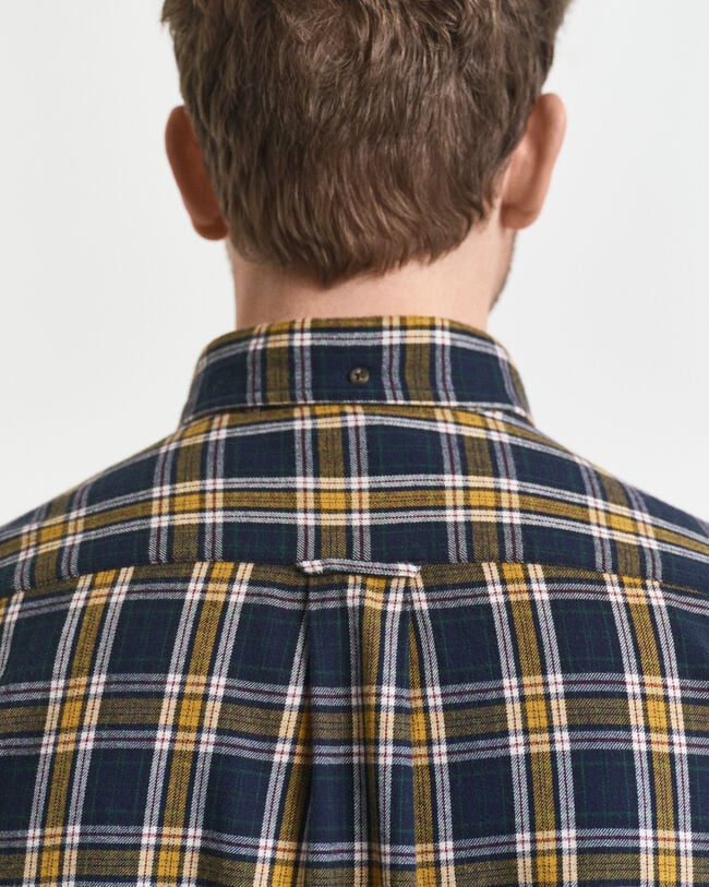 Regular fit ternet Windblown flannelskjorte