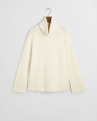 Sweater med rullekrave i kashmir