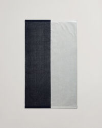 Strandhåndklæde med kraftig stribe