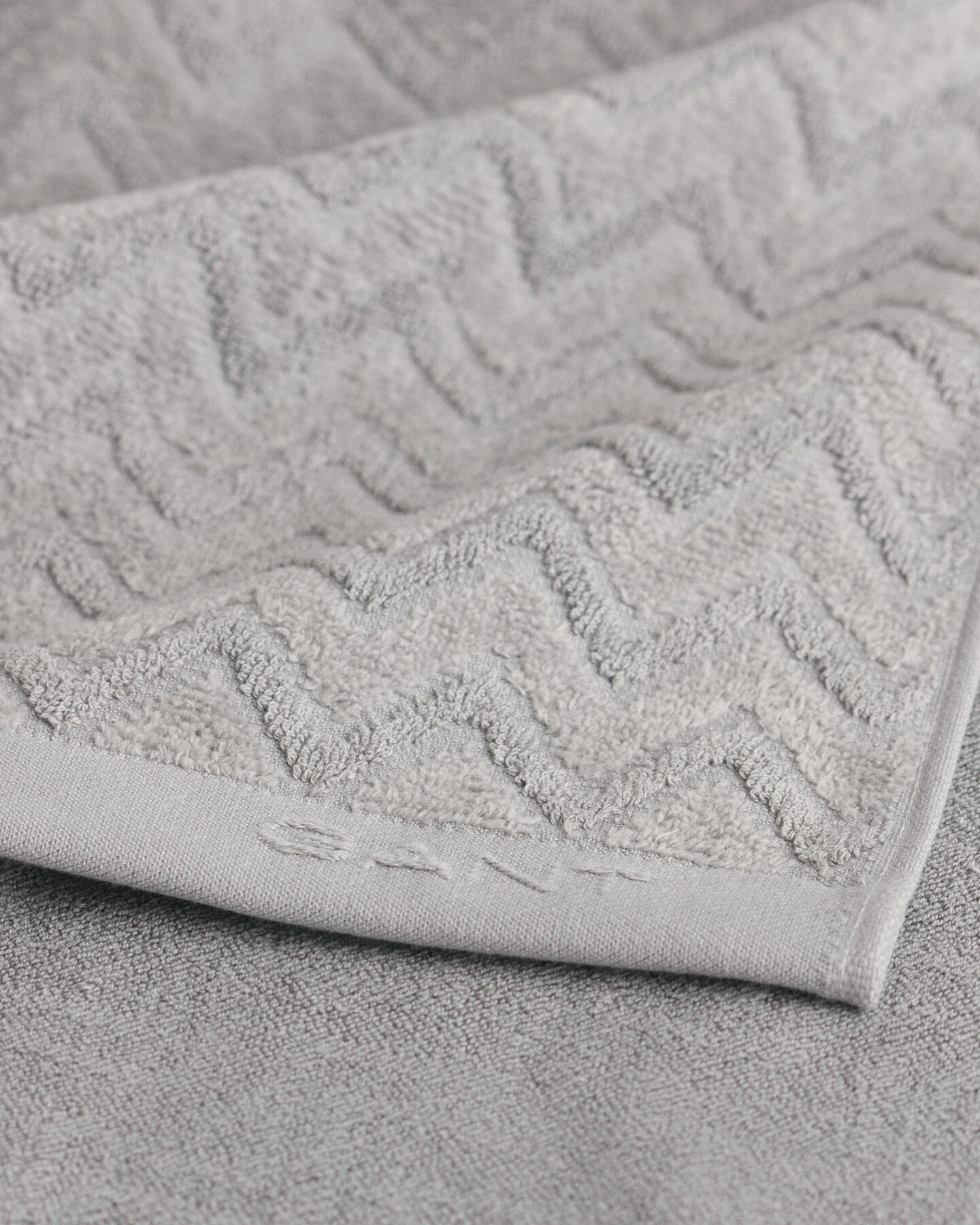 Jacquard sildebensmønstret håndklæde 70X140