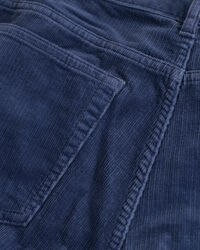 Regular fit jeans af jernbanefløjl