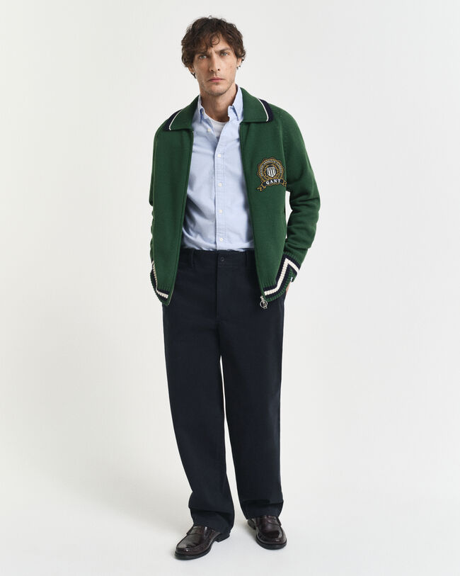 Slim fit klassisk Oxford-skjorte