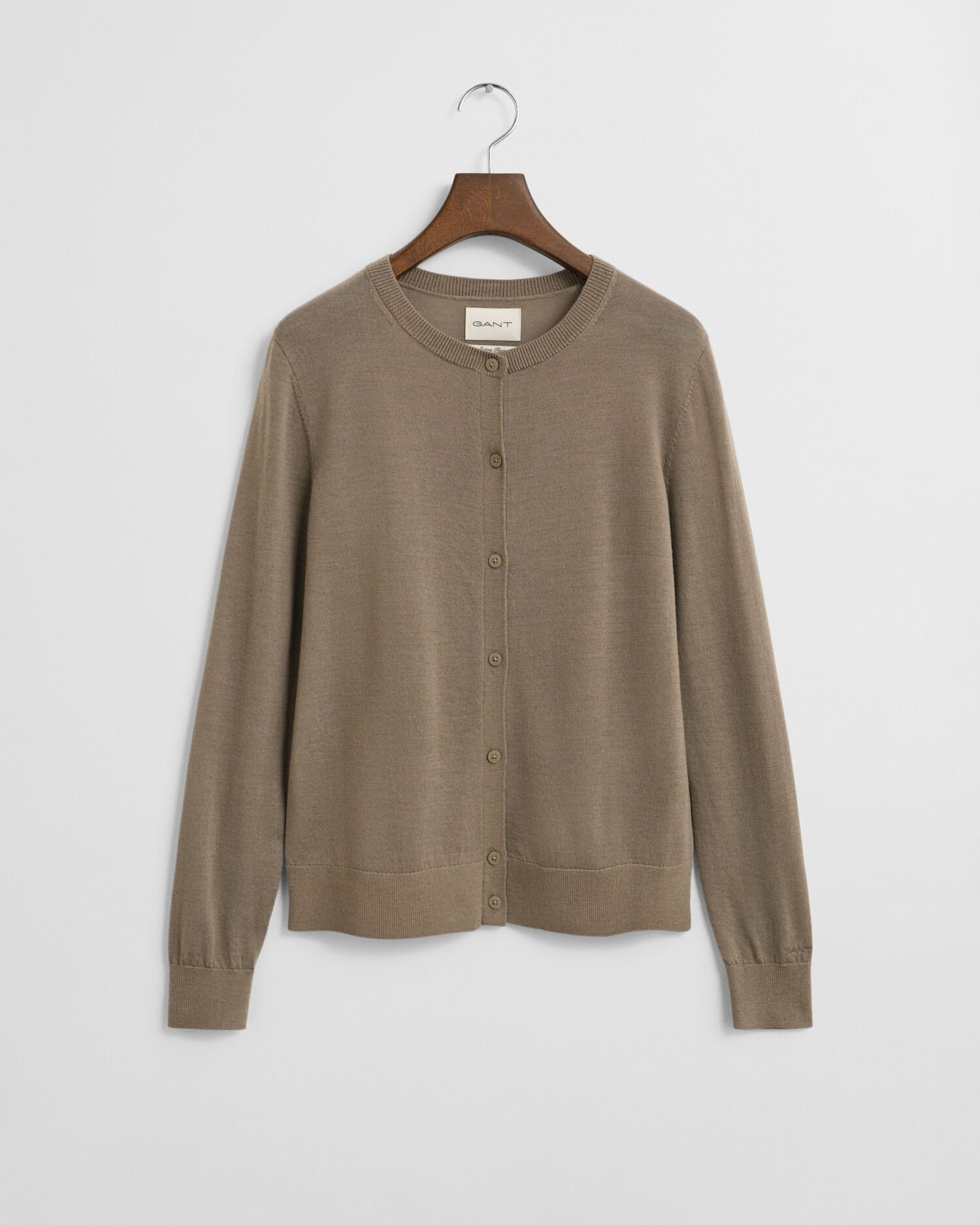 Cardigan af ekstra fin merinould