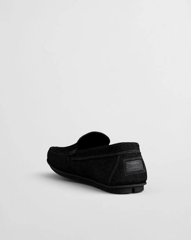 Wilmon hyttesko af ruskind