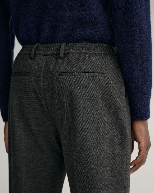 Jakkes&aelig;t-bukser af jersey