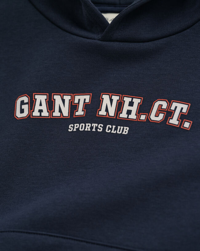 Kids hættetrøje med grafik