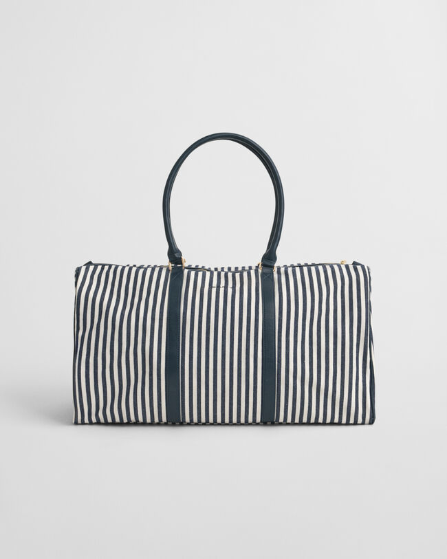 Hickory-stribet rejsetaske