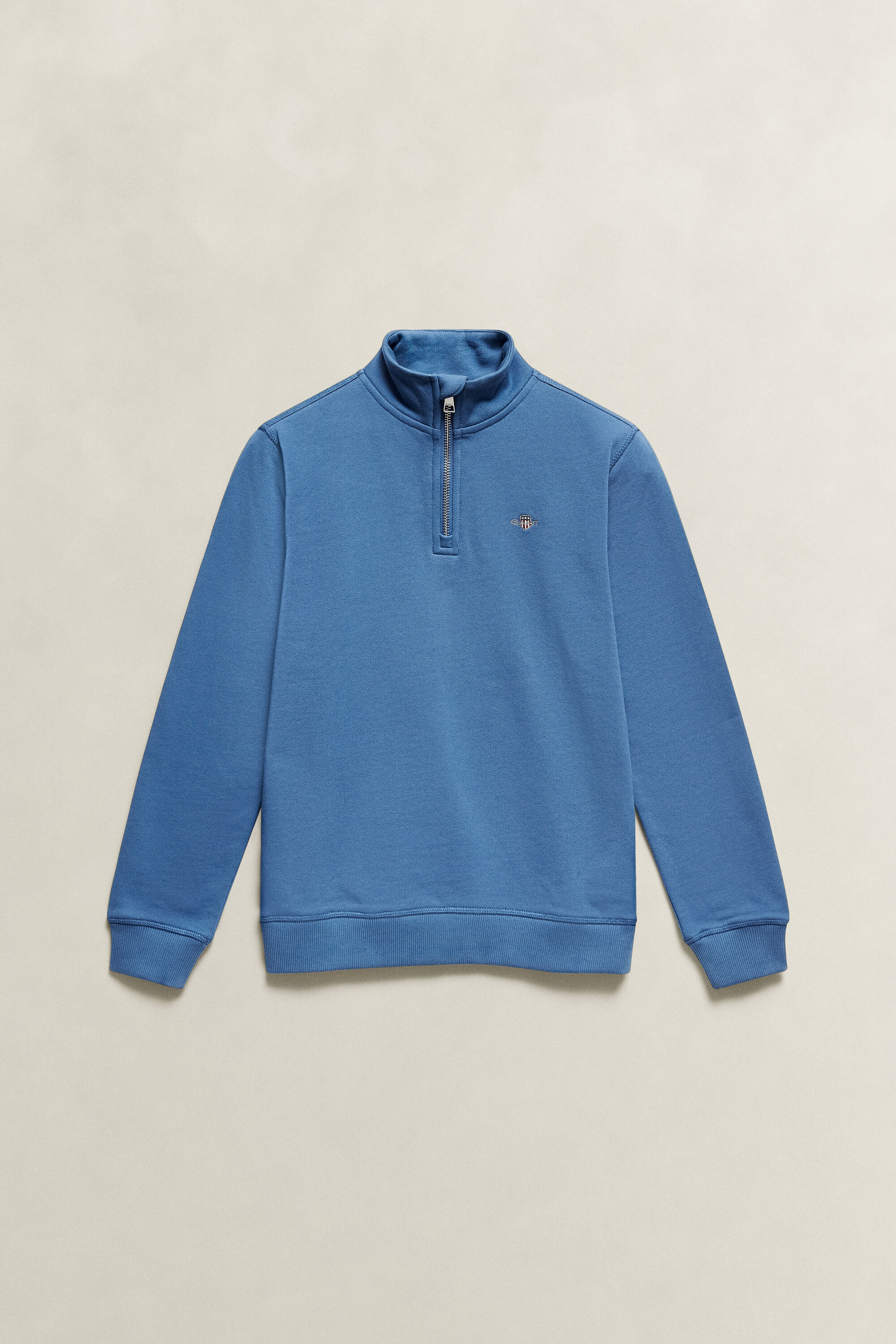 Teen Boys Shield sweatshirt med halv lynlås