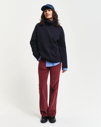 Sweater med rullekrave i kashmir