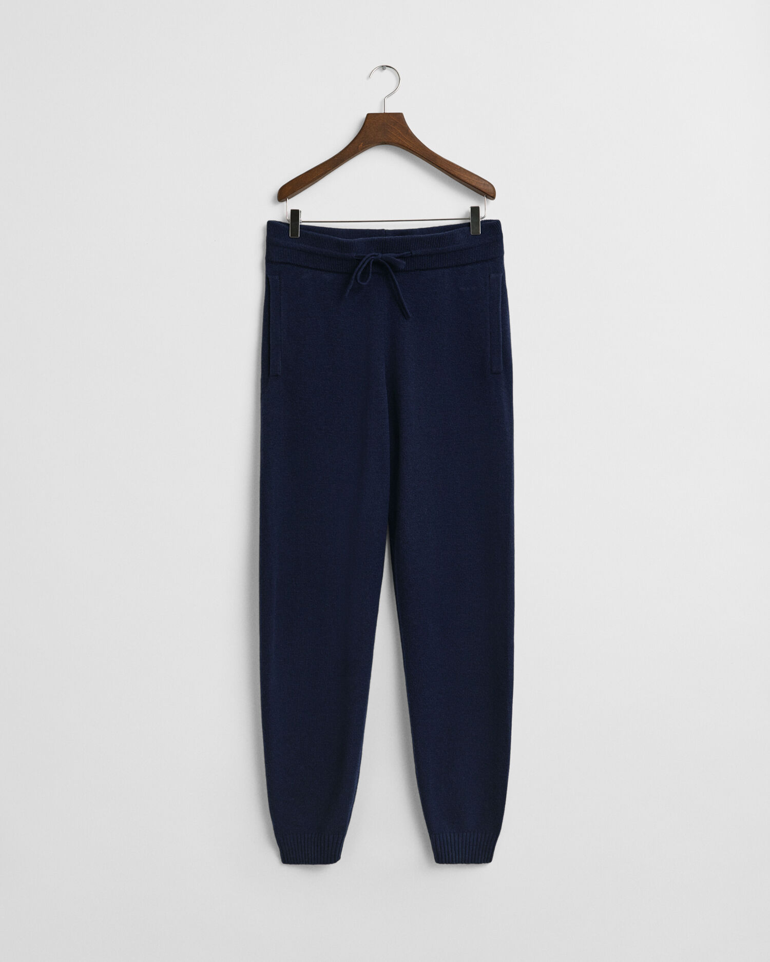 Strikkede bukser i kashmirblanding