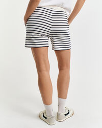 Bretonstribede jerseyshorts