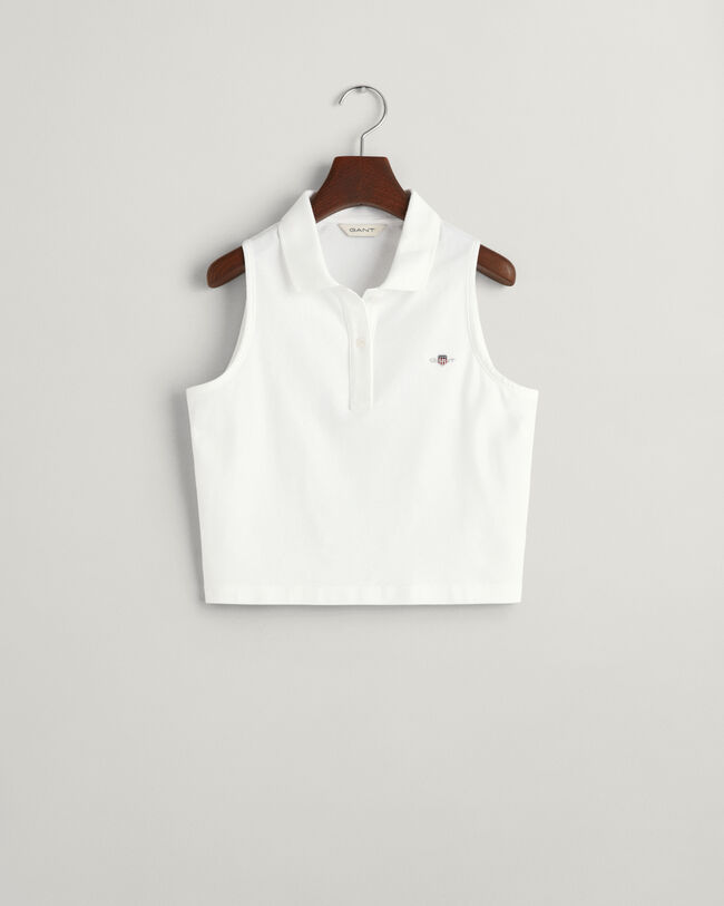 Teen Girls piqu&eacute; tank-top