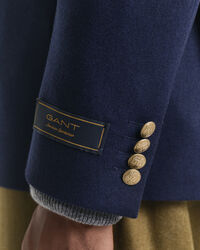 Slim fit Club Blazer i uldflannel