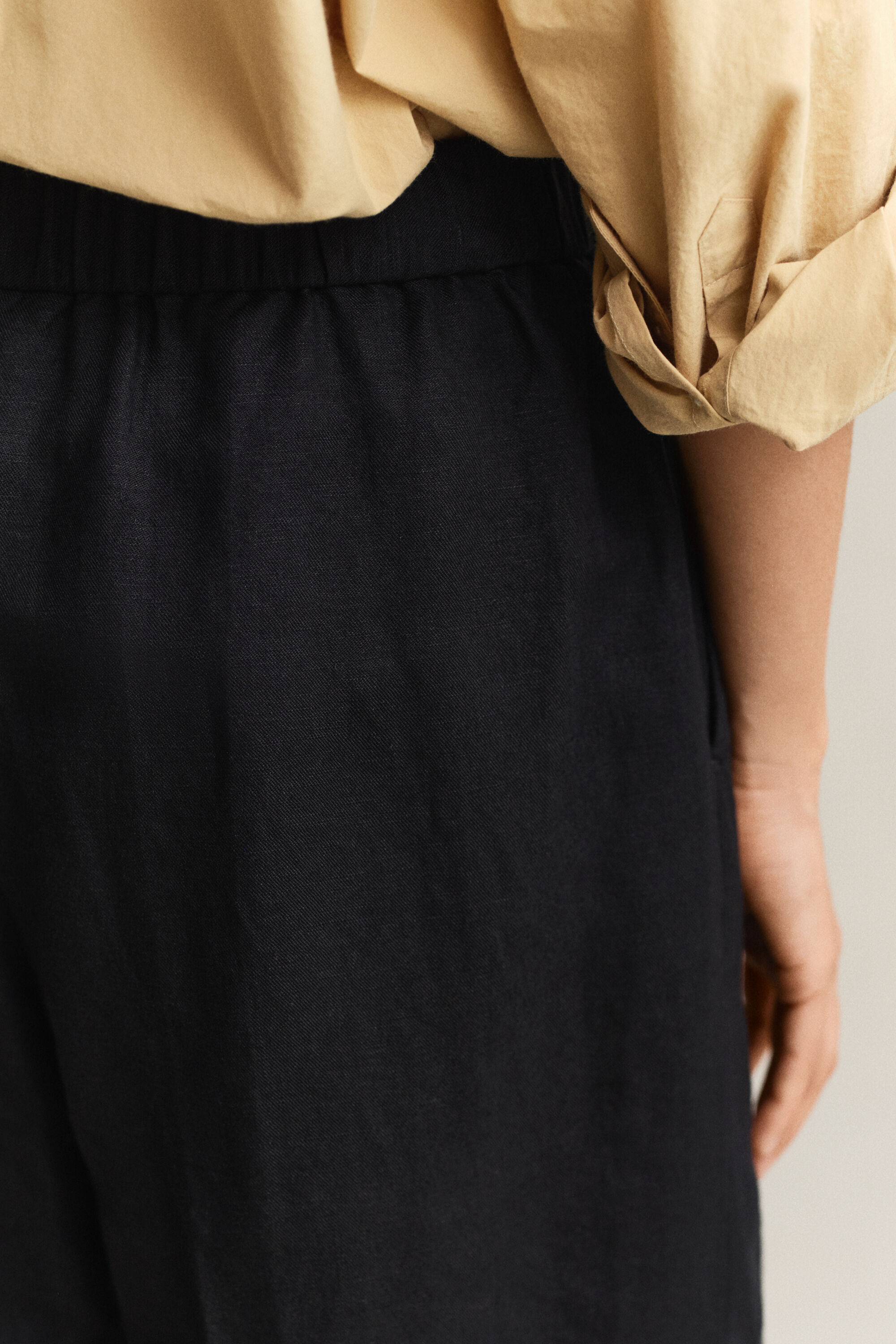 Shorts i hørblanding