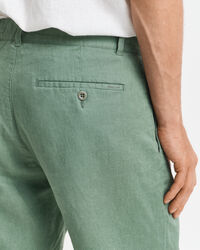 Relaxed fit shorts af h&oslash;r med l&oslash;besnor