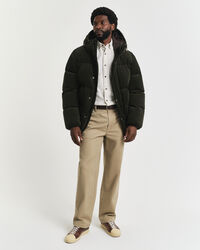 Regular fit flannelskjorte med nister