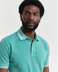 Sunfaded piqu&eacute; poloskjorte