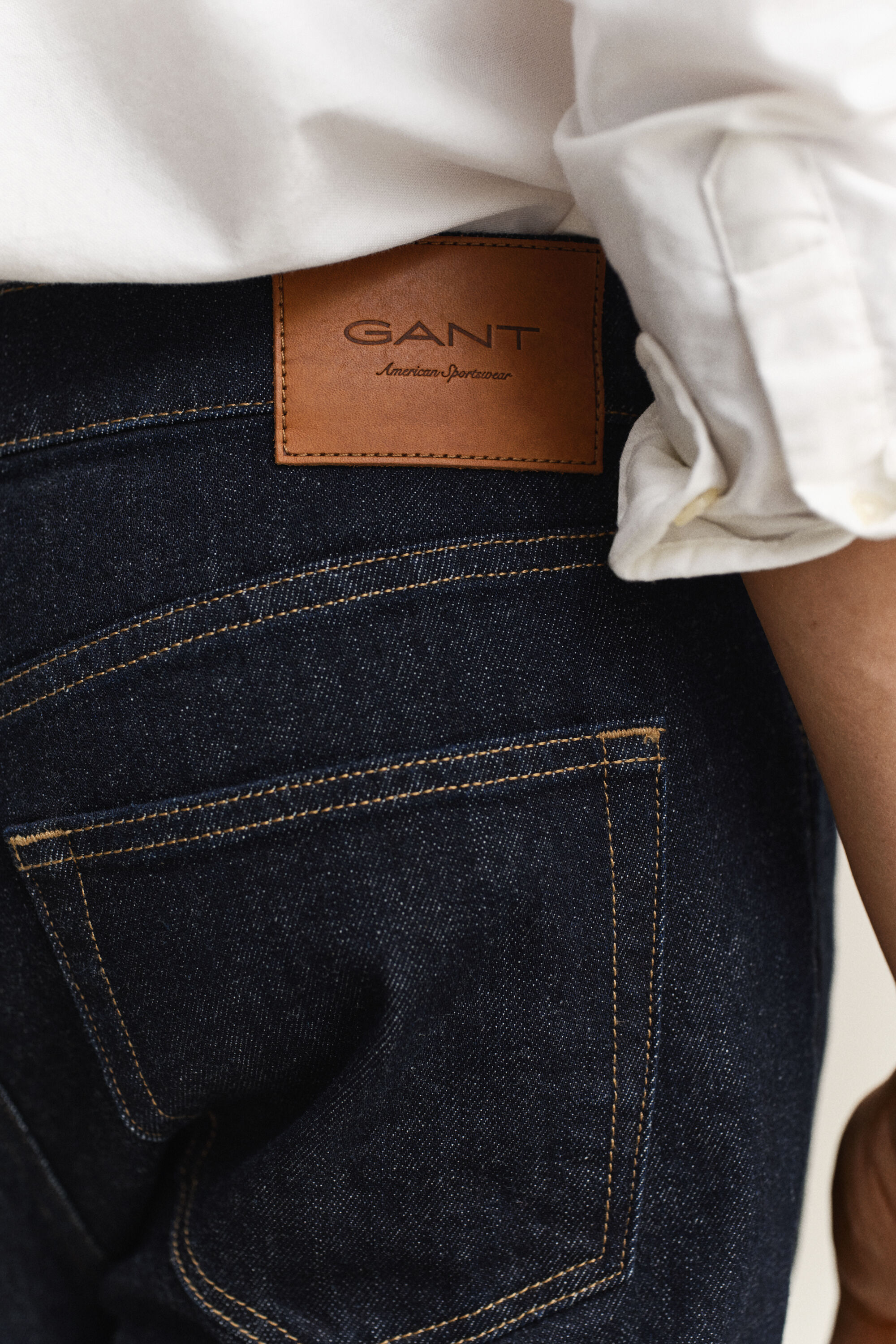 Slim fit jeans i let vask