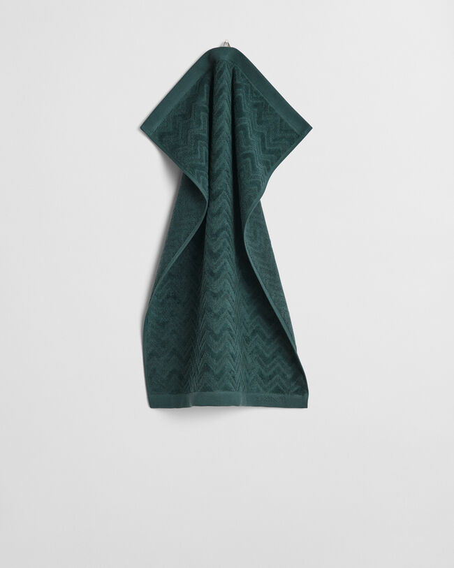 Jacquard sildebensmønstret håndklæde 50X70