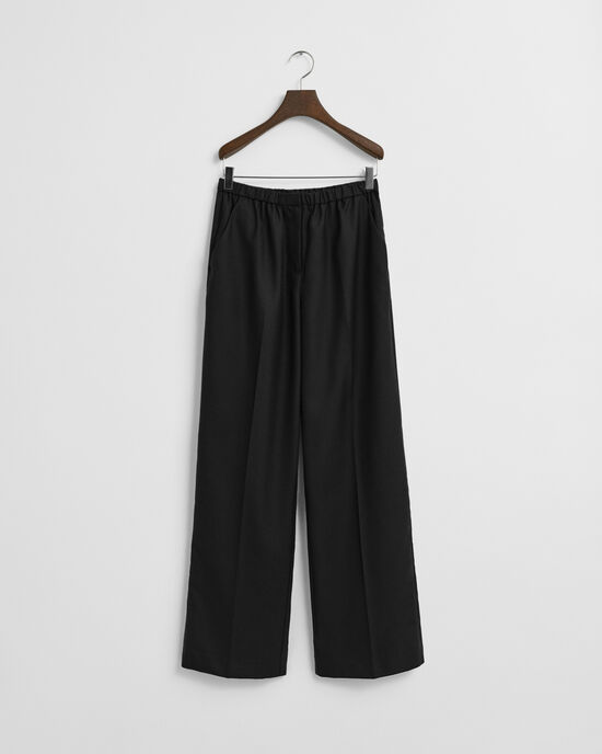 Pull-on-bukser i uldblanding